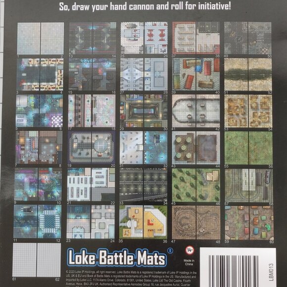 Giant Book of CyberPunk Battle Mats - Picture 3 of 9